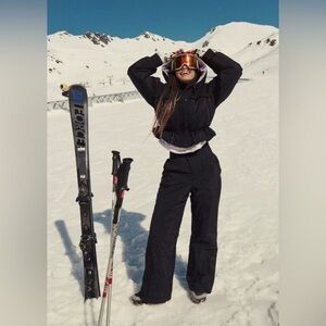 Free People Movement Sunday Skies Pants Size Small $398 NWT Black